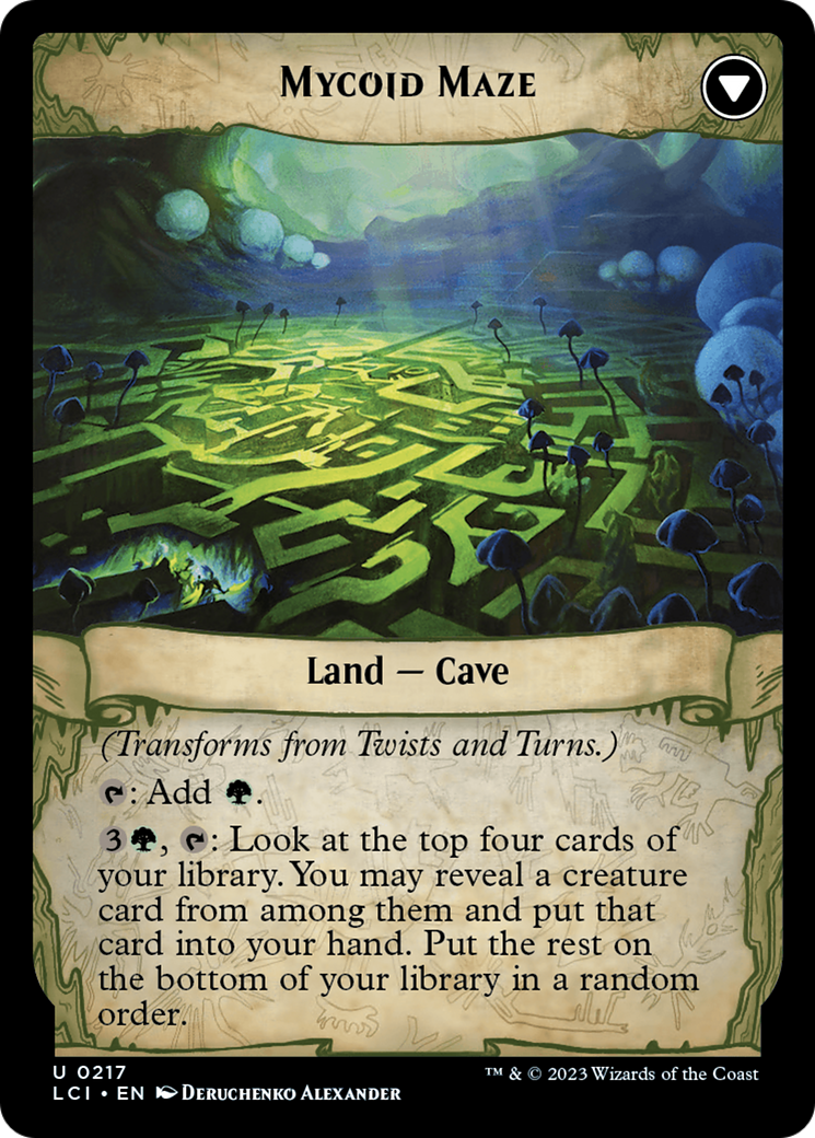 Twists and Turns // Mycoid Maze [The Lost Caverns of Ixalan] - Evolution TCG