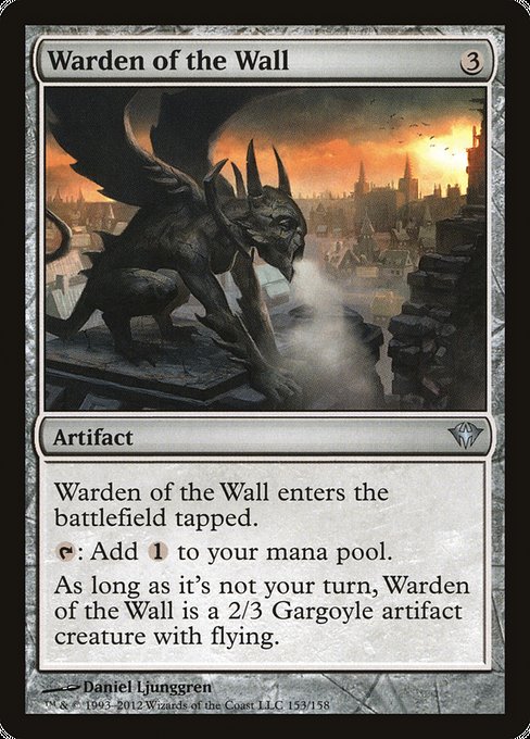 Warden of the Wall [Dark Ascension] - Evolution TCG