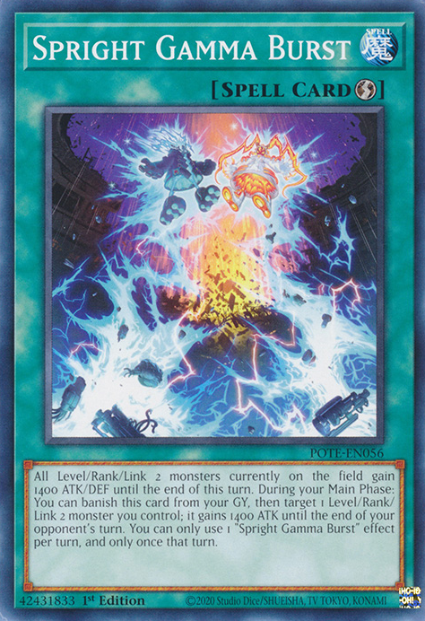 Spright Gamma Burst [POTE-EN056] Common - Evolution TCG