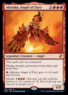 Akroma, Angel of Fury [Time Spiral Remastered] - Evolution TCG