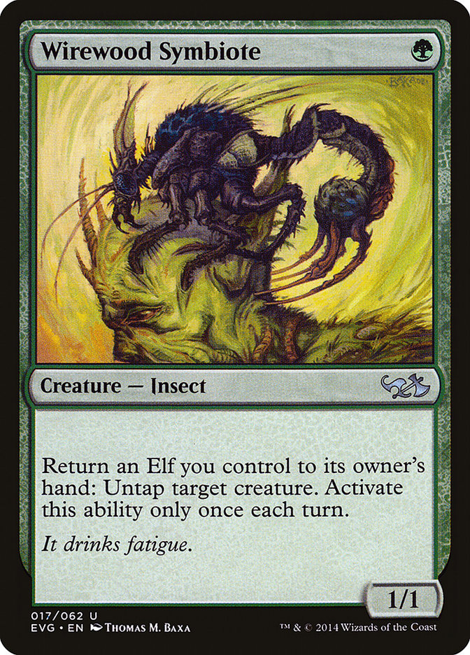 Wirewood Symbiote (Elves vs. Goblins) [Duel Decks Anthology] - Evolution TCG