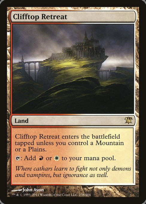 Clifftop Retreat [Innistrad] - Evolution TCG