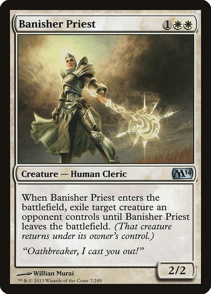 Banisher Priest [Magic 2014] - Evolution TCG