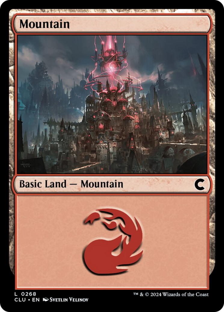 Mountain (0268) [Ravnica: Clue Edition] - Evolution TCG