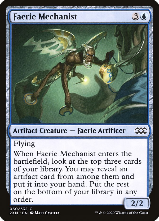 Faerie Mechanist [Double Masters] - Evolution TCG
