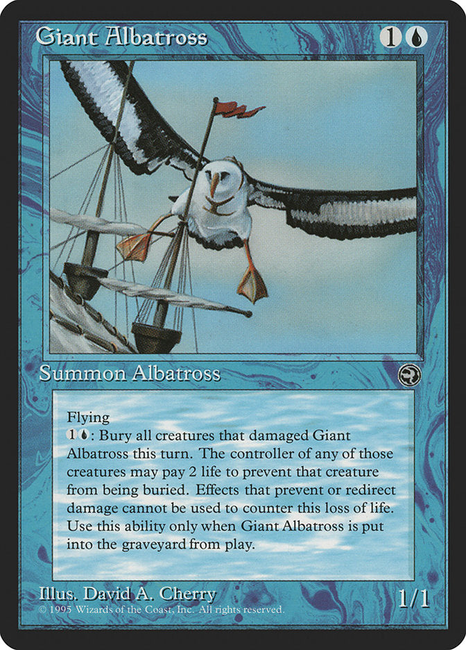 Giant Albatross (Red Flag) [Homelands] - Evolution TCG