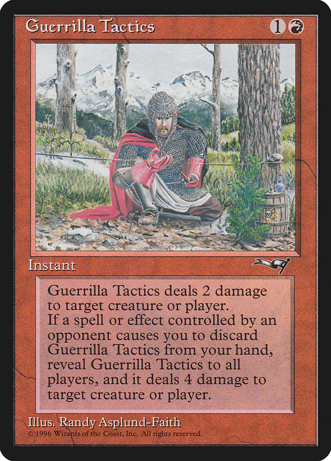 Guerrilla Tactics (Tripwire) [Alliances] - Evolution TCG