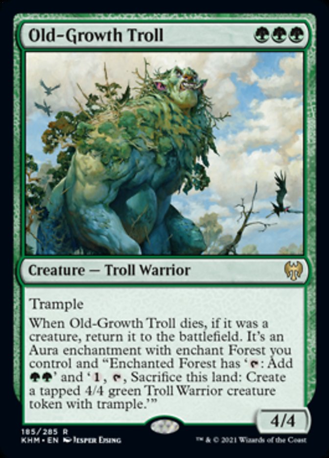 Old-Growth Troll [Kaldheim] - Evolution TCG