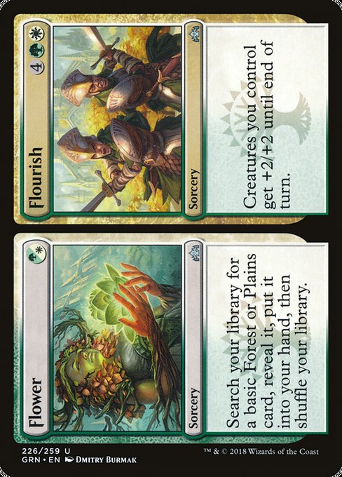 Flower // Flourish [Guilds of Ravnica] - Evolution TCG