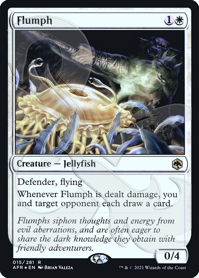 Flumph (Ampersand Promo) [Dungeons & Dragons: Adventures in the Forgotten Realms Promos] - Evolution TCG