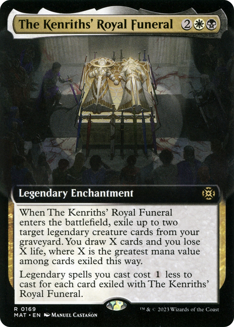 The Kenriths' Royal Funeral (Extended Art) [March of the Machine: The Aftermath] - Evolution TCG