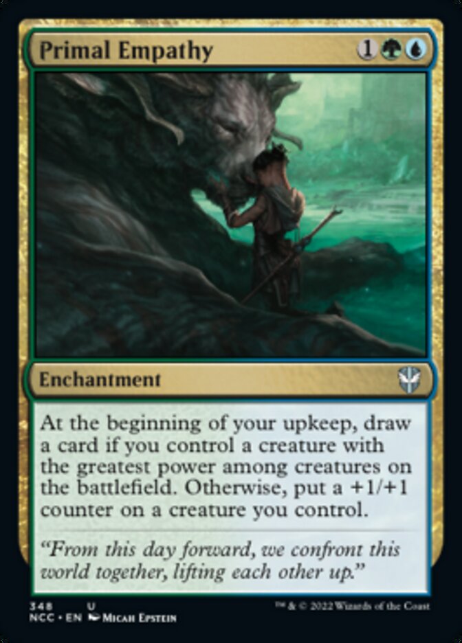 Primal Empathy [Streets of New Capenna Commander] - Evolution TCG