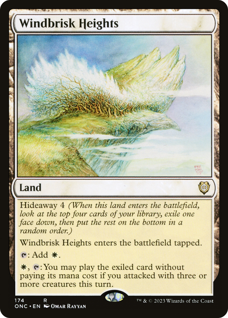 Windbrisk Heights [Phyrexia: All Will Be One Commander] - Evolution TCG
