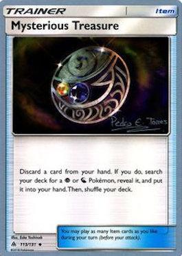 Mysterious Treasure (113/131) (Dragones y Sombras - Pedro Eugenio Torres) [World Championships 2018] - Evolution TCG