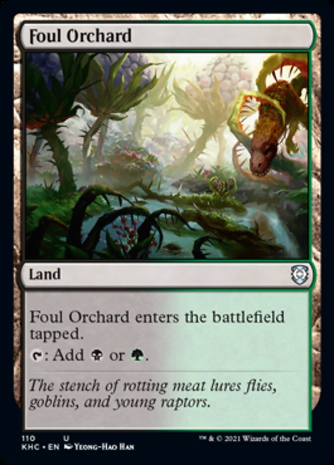 Foul Orchard [Kaldheim Commander] - Evolution TCG