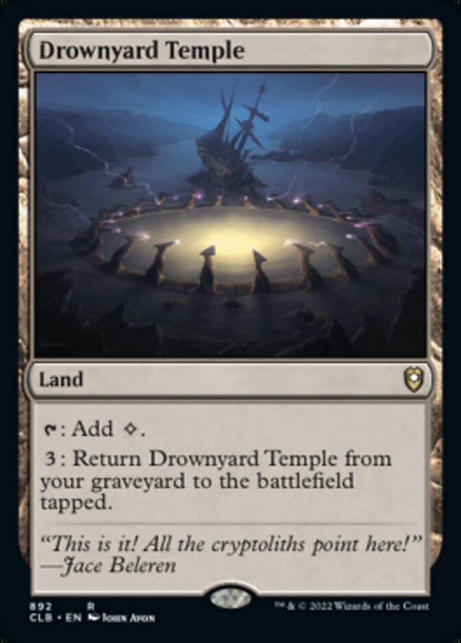 Drownyard Temple [Commander Legends: Battle for Baldur's Gate] - Evolution TCG