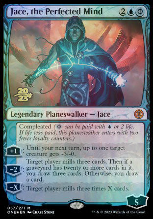 Jace, the Perfected Mind [Phyrexia: All Will Be One Prerelease Promos] - Evolution TCG