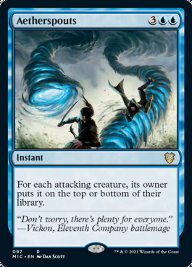 Aetherspouts [Innistrad: Midnight Hunt Commander] - Evolution TCG