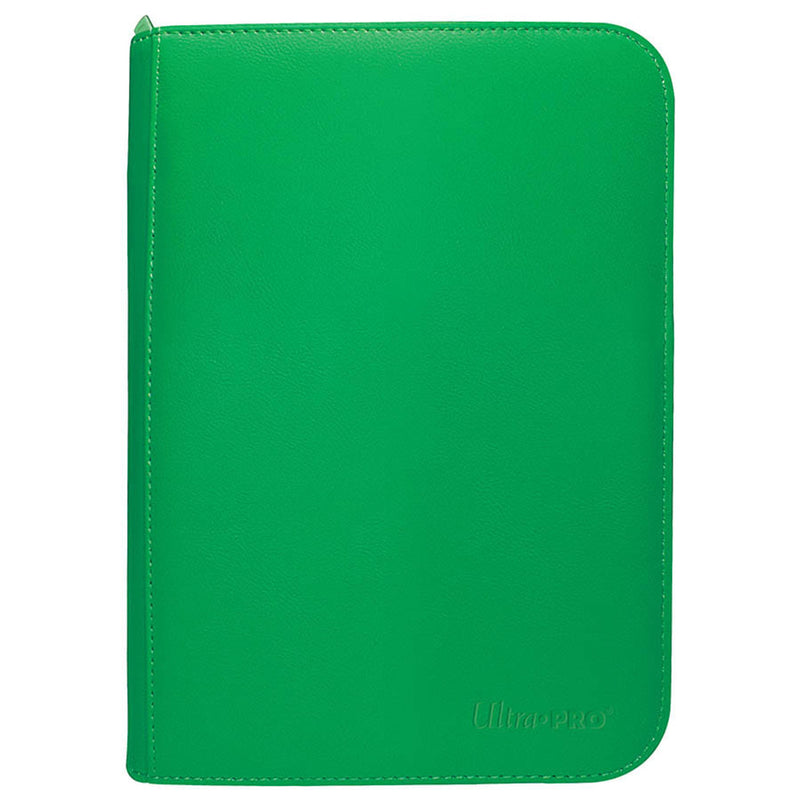 Vivid 4-Pocket Zippered Pro Binder: Green - Evolution TCG