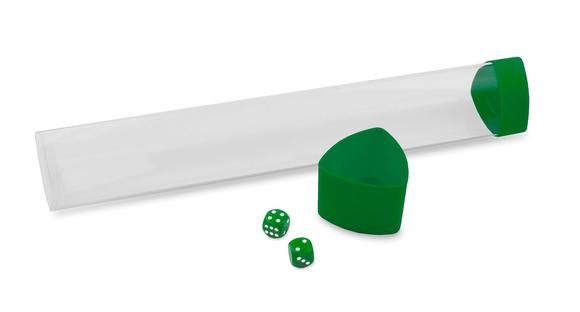 Playmat Tube with Dice Cap - Green - Evolution TCG
