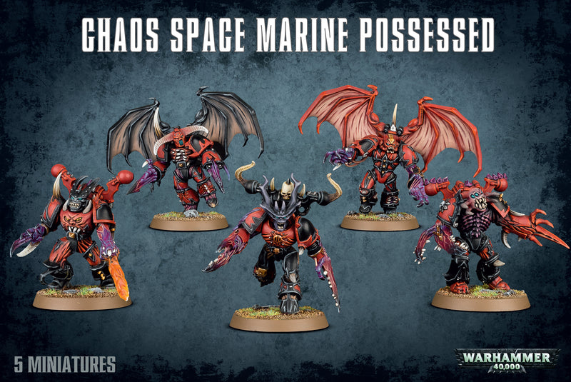 CHAOS SPACE MARINES POSSESSED - Evolution TCG