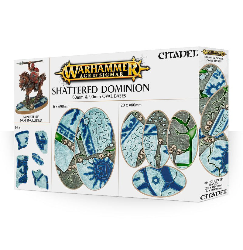 AOS: SHATTERED DOMINION: 60 & 90MM OVAL - Evolution TCG