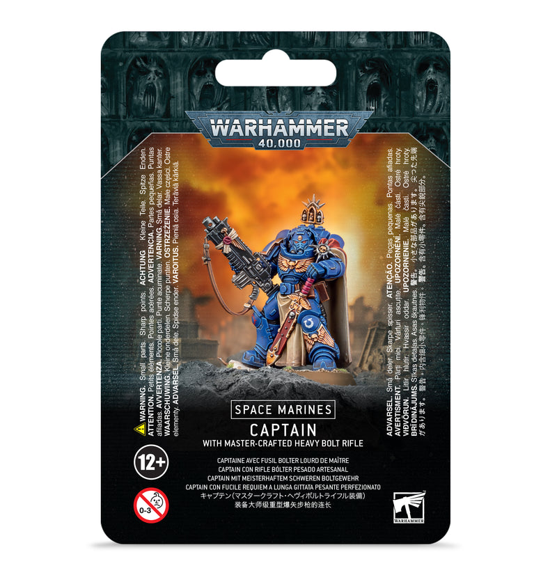 Space Marine Captain with Master Crafted Bolt Rifle - Evolution TCG