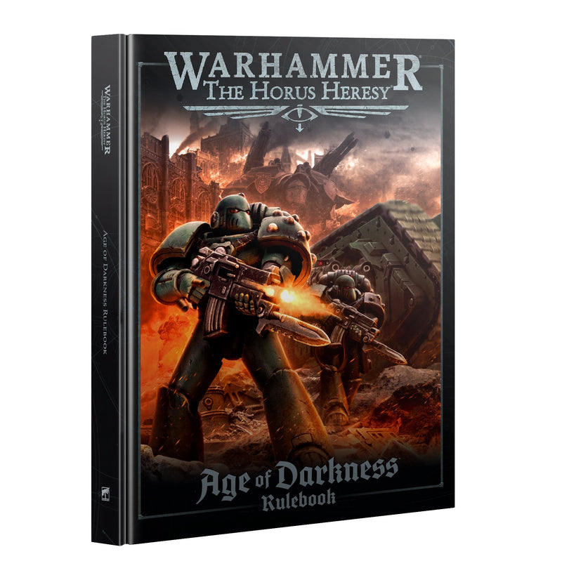 Warhammer: The Horus Heresy – Age of Darkness Rulebook (Hardback) - Evolution TCG