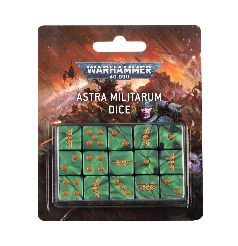 Warhammer 40000: Astra Militarum Dice - Evolution TCG