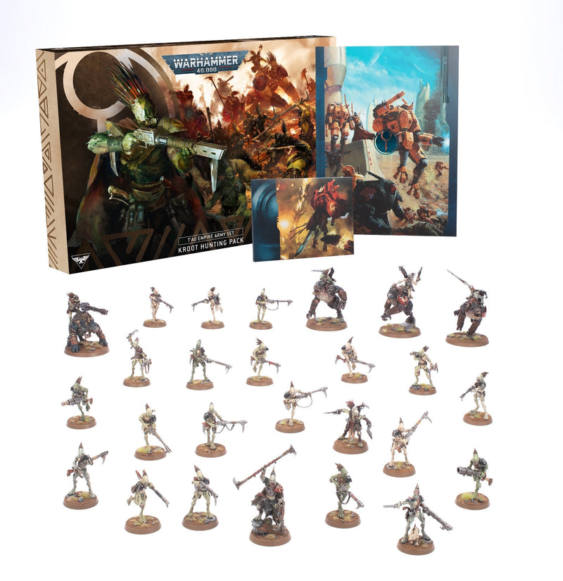Warhammer 40,000: Tau Empire - Kroot Hunting Pack (Army Set) [Pre-Order Releases 03-30-2024] - Evolution TCG