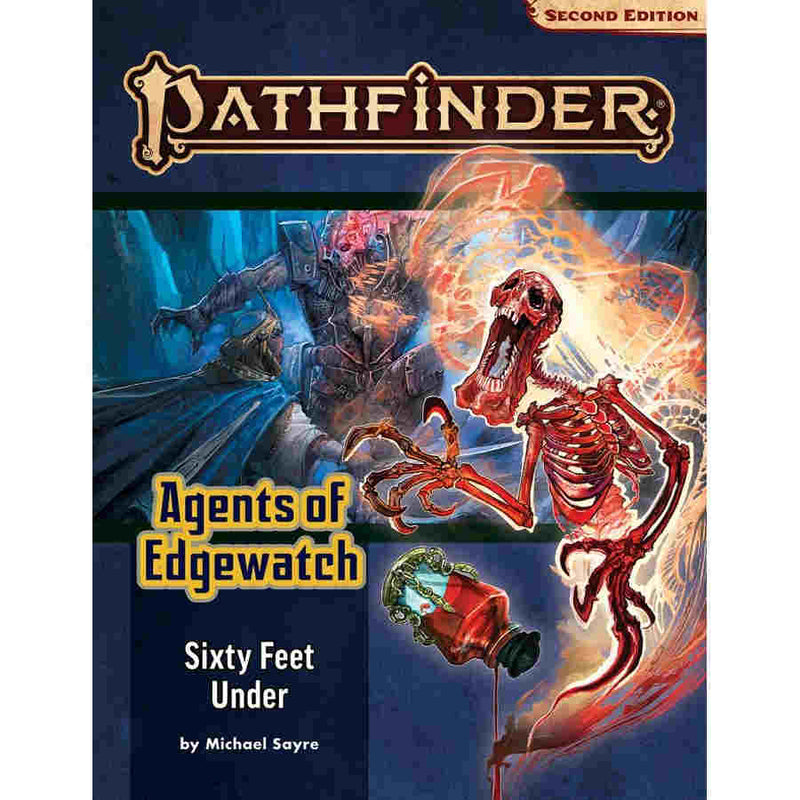 Pathfinder, Second Edition: Adventure Path - Sixty Feet Under (Agents of Edgewatch 2 of 6) - Evolution TCG