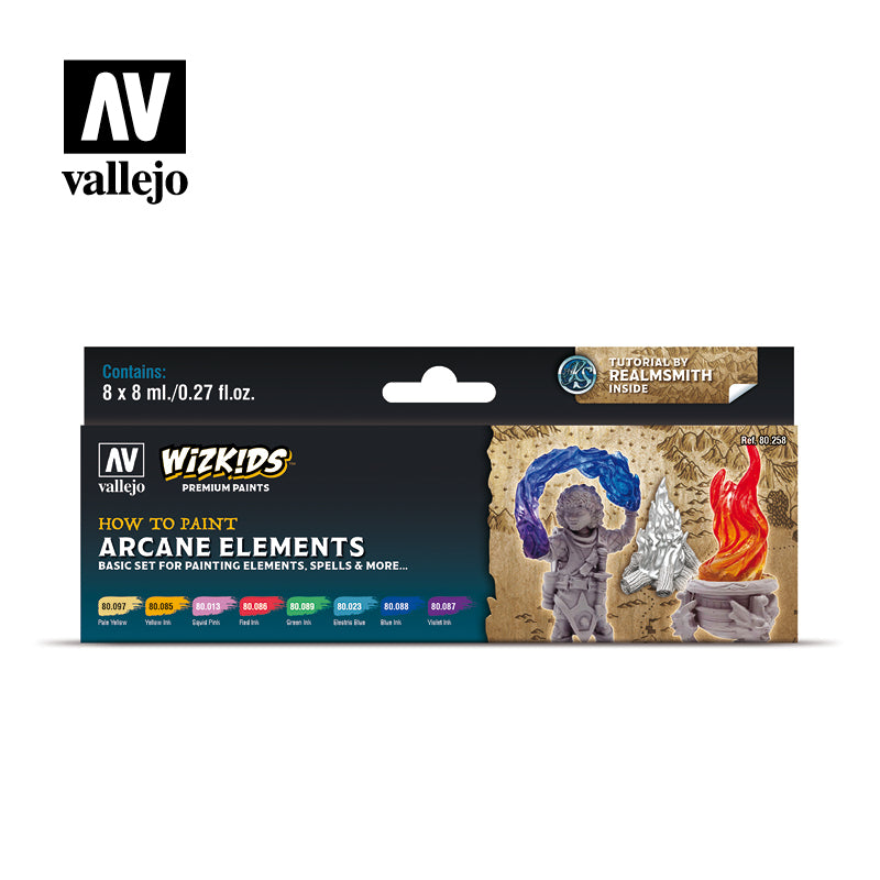 Wizkids Paints Set: Arcane Elements - Evolution TCG