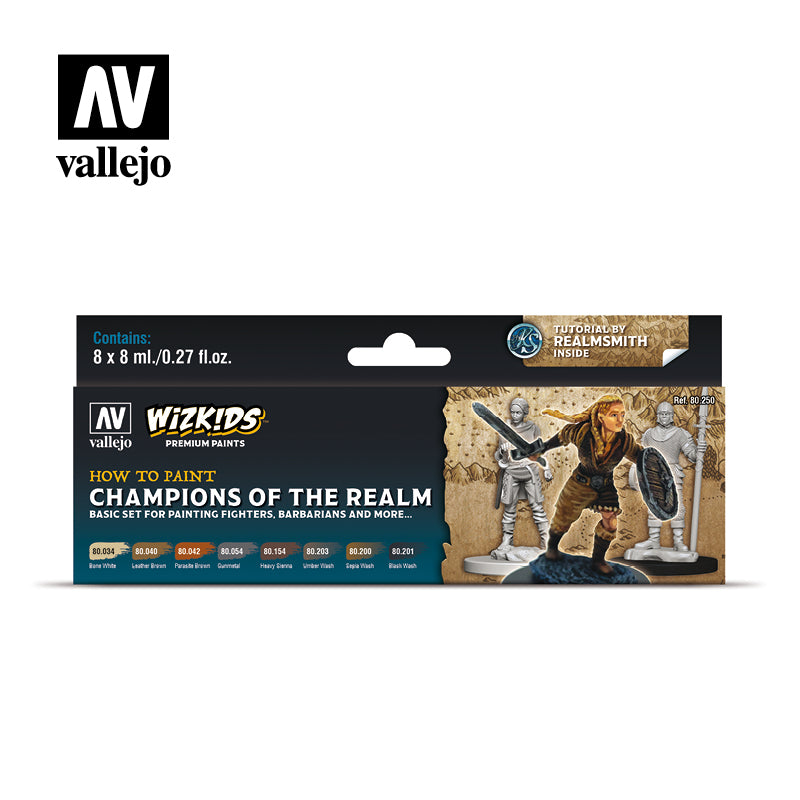 Wizkids Paints Set: Champions of the Realm - Evolution TCG