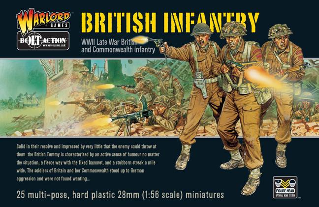 Bolt Action 28mm British Infantry - Evolution TCG