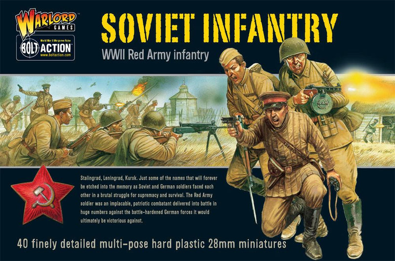 28mm Bolt Action Soviet Infantry (40) - Evolution TCG